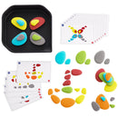 EDX FunPlay Rainbow Pebbles 36 Piece Set - Office Connect 2018