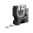 DYMO Genuine Rhino Industrial Vinyl Labels.19mm x 5.5m. Black on White. Compatible with DYMO Rhino Industrial labellers, LabelManager labellers and the LabelWriter 450 Duo. - Office Connect 2018