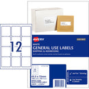 Avery Label L7164 General Use A4 12up 100 Sheets 63x72mm - Office Connect 2018