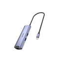 UNITEK 6-In-1 USB Mulit-Port Hub with USB-C Connector. Includes USB-C 100W PD, 4K HDMI Port, Gigabit Ethernet RJ45 Port, 2x USB-A & 1x USB-C Ports, LED JUNE Promo - Includes FREE C137W - Office Connect 2018