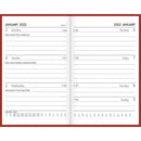 Collins Diary A73P Red Even Year - Office Connect 2018