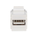 DYNAMIX USB 2.0 Keystone Jack. USB-A Female to Female Connectors. Fits FP-1KS and FP-2KS RJ45 Keystone Face Plates - Office Connect 2018