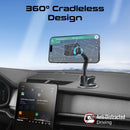 PROMATE SecureGrip 360 Cradleless Flexible Magnetic Smartphone Mount Holder. Designed for Dashboard & Windscreen. Metal Ring Included. Perfect for All Phones & Cases. - Office Connect 2018