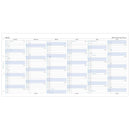 Filofax Refill Year Planner Vertical A4 2024 - Office Connect 2018