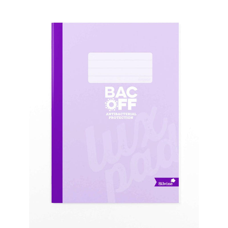 Luxpad Anti-Bacterial Exercise Book A4 Ruled 80 Pages Assorted Colours - Office Connect 2018