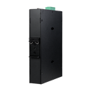 EDIMAX Industrial 10-Port Gigabit PoE+ DIN Rail Switch. 8 x Gigabit Ethernet Ports, 2 SFP Uplink Port. PoE up to 200m at 10Mps. QoS 802.1p for Video & Voice Traffic Priority. Supports up to 30W per port. IP30. - Office Connect 2018