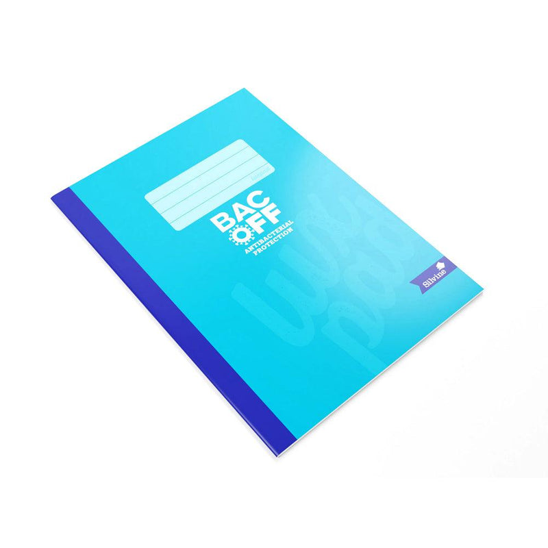 Luxpad Anti-Bacterial Exercise Book A4 Ruled 80 Pages Assorted Colours - Office Connect 2018