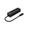 UNITEK USB 3.0 4-Port Hub with USB-C Connector Cable. Includes 4x USB-A Ports, 1x USB-C Power Port 5V 2A. Data Transfer Rate up to 5Gbps. Plug & Play. Black Colour. - Office Connect 2018