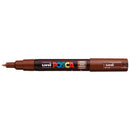 Uni Posca Marker 0.7mm Ultra-Fine Round Tip Brown PC-1M - Office Connect 2018