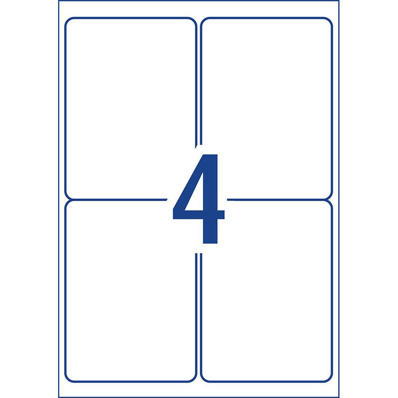 Avery Label L7169 General Use A4 4up 100 Sheets 99x139mm - Office Connect 2018