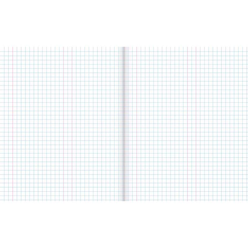 Warwick Exercise Book 1E5 36 Leaf With Margin Quad 7mm 255x205mm
