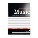 Silvine Music Manuscript Book A4 24 Pages 12 Stave - Office Connect 2018