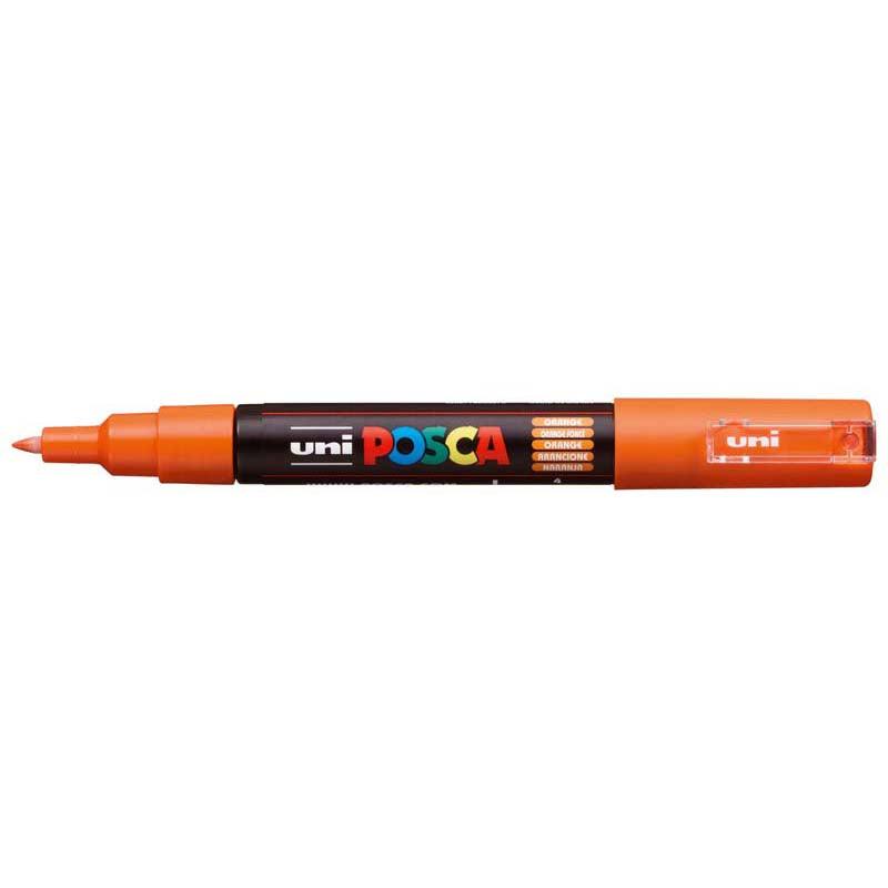 Uni Posca Marker 0.7mm Ultra-Fine Round Tip Orange PC-1M - Office Connect 2018