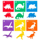 EC Stencil Dino Set Of 6 - Office Connect 2018