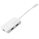 EDIMAX 2-in-1 USB 3.0 Multi-Port Ethernet Hub with USB-C Connector. 3x USB-A 3.0 Ports, 1x RJ45 Gigabit Lan Port. Portable, Lightweight Design. Supports Plug & Play. Supports Win/Mac - Office Connect 2018