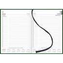 Milford Rhapsody A41 Day To Page Diary Even Year Racing Green - Office Connect 2018