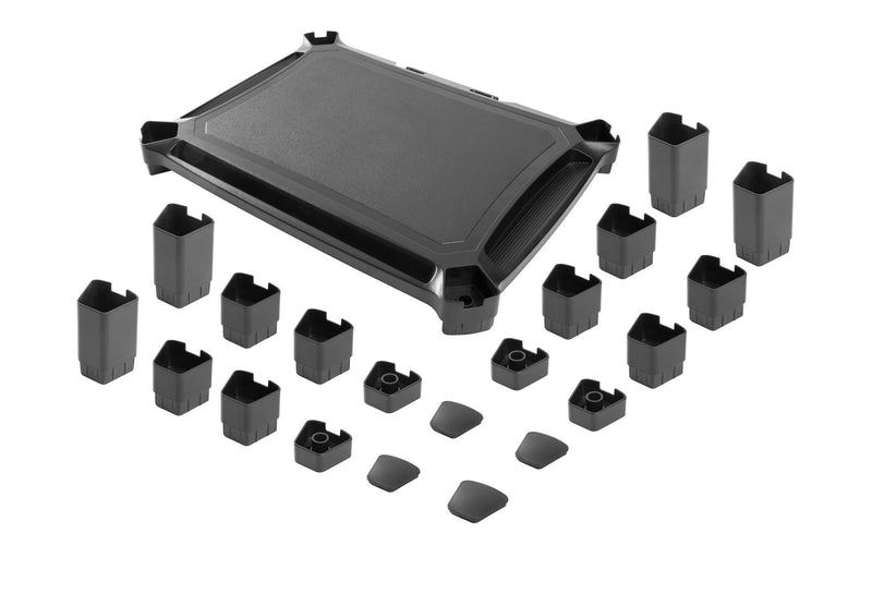 BRATECK Height-Adjustable Modular Multi-Purpose Smart Stand. Accommodate most 13-32 Monitors Laptops, Printers, & Other Office Machines. Set Your Monitor at an Ergonomically Correct Height. - Office Connect 2018