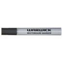 Warwick Whiteboard Marker Black Bullet Tip Box 12 - Office Connect 2018