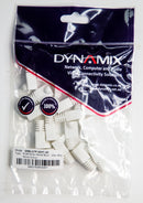 DYNAMIX WHITE RJ45 Strain Relief Boot (6.0mm Outside Diameter). 20pk bag. - Office Connect 2018