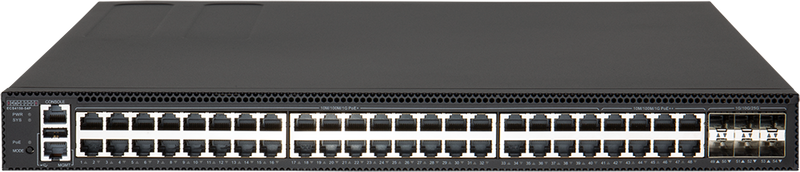 EDGECORE 48 Port Managed L2+/L3 Lite PoE Gigabit  Ethernet Switch with 6 x SFP28 25G Uplink Ports. IPv6 Management. 90 Watts PoE++. - Office Connect 2018