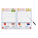LCBF Wipe Clean Learning Book Lower Case Letter NZ Modern Cursive w/Marker - Office Connect 2018