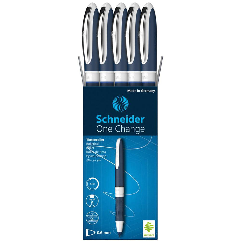 Schneider Rollerball One Change 0.6mm Blue - Office Connect 2018