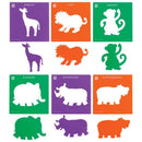 EC Stencil Set Jungle Set of 6 - Office Connect 2018