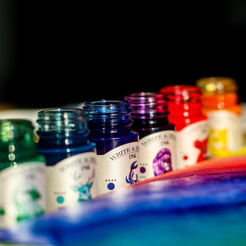 Octopus Fluids Write and Draw Ink 403 Violet Lion 50ml - Office Connect 2018