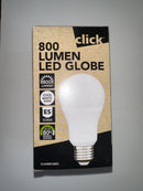Click 800 Lumen LED Globe - 10W Cool White