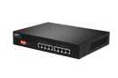 EDIMAX 8 Port 10/100 Fast Ethernet PoE+ Switch with DIP Switch. PoE delivery up to 200m. Power budget: 130W. Auto Energy Saving Functions. Plug and Play. VLAN & - Office Connect 2018