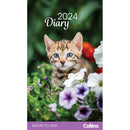 Collins Rosebank Diary Cats & Kittens Month to View Even Year - Office Connect 2018