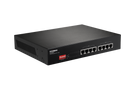 EDIMAX 8 Port 10/100 Fast Ethernet PoE+ Switch with DIP Switch. PoE delivery up to 200m. Power budget: 130W. Auto Energy Saving Functions. Plug and Play. VLAN & - Office Connect 2018
