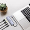 UNITEK 4-in-1 Multi Port Hub with USB-C Connector. Includes 2 x USB-C & 2 x  USB-A Ports. USB3.0 with a Data Transfer Rate of up to 5Gbps. Backwards Compatible with JUNE Promo - Includes FREE C137W - Office Connect 2018
