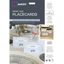Avery Placecards 85x50mm Folded 4up 10 Sheets Inkjet Laser - Office Connect 2018