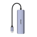UNITEK 4-in-1 Multi Port Hub with USB-C Connector. Includes 4 x USB-C Ports. USB3.0 with a Data Trandfer Rate of up to 5Gbps. Backwards Compatible with USB 2.0/ 1.1. Plug JUNE Promo - Includes FREE C137W - Office Connect 2018