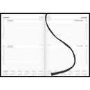 Milford Windsor A42 2 Day To Page Diary Black Even Year - Office Connect 2018