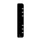 Filofax Personal Ruler/Page Marker Black - Office Connect 2018