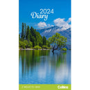 Collins Rosebank Diary NZ Landscapes Month to View Even Year - Office Connect 2018