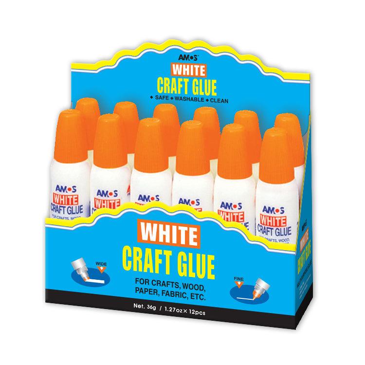 Amos Craft Glue White 34ml - Office Connect 2018