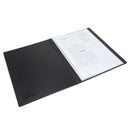Rapesco Germ-Savvy Antibacterial A4 Hardcover Display Book 24 Pockets Black - Office Connect 2018