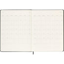 Moleskine Diary 12 Month Weekly + Notes HC XL Black - Office Connect 2018