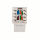 DYNAMIX Cat6 Keystone RJ45 Jack for 110 Face Plate . T568A/T568B Wiring. 90 Jack. - Office Connect 2018