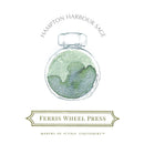 Ferris Wheel Press Fountain Pen Ink Hampton Harbour Sage 38ml - Office Connect 2018