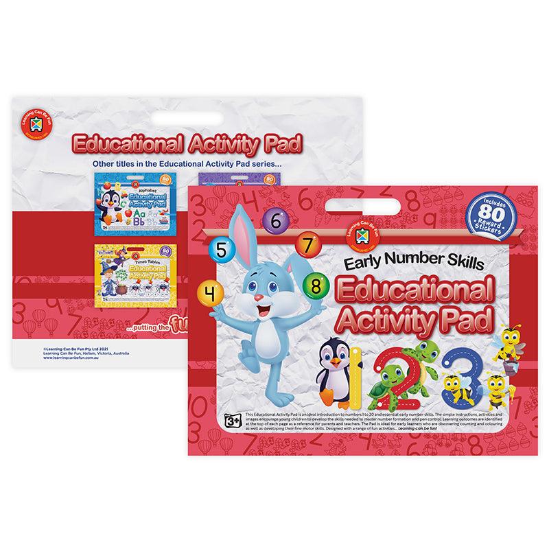 LCBF Educational Activity Pad Early Number Skills - Office Connect 2018