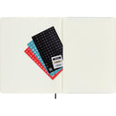 Moleskine Diary 12 Month Weekly + Notes SC XL Black - Office Connect 2018