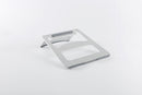 BRATECK Folding Ultra-Slim Aluminium Laptop Stand. Fits laptops & tablets up to 15''. Non-skid silicone pads - Office Connect 2018