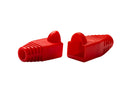 DYNAMIX RED RJ45 Strain Relief Boot (6.0mm Outside Diameter). 20pk bag. - Office Connect 2018