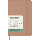 Moleskine Diary 12 Month Weekly + Notes HC Pocket Sandy Brown - Office Connect 2018