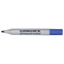 Warwick Whiteboard Marker Blue Bullet Tip Box 12