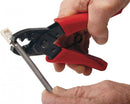 PLATINUM TOOLS 10G Termination Kit. Kit includes: Tele-Titan crimp tool for Cat6A plugs. 100pc Cat6A plugs. Cyclops2 cable jacket stripper. CT-360 external ground crimp tool. - Office Connect 2018